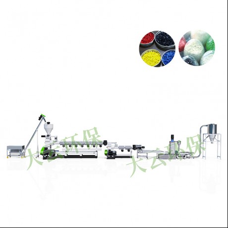 Jwell Plastig Anhyblyg Sgriw Sengl Ailgylchu Peiriant Pelletizing